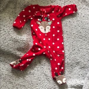 CHRISTMAS Fleece Bodysuit